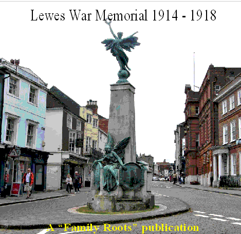 Lewes War Memorial 1914 - 1918 (digital)