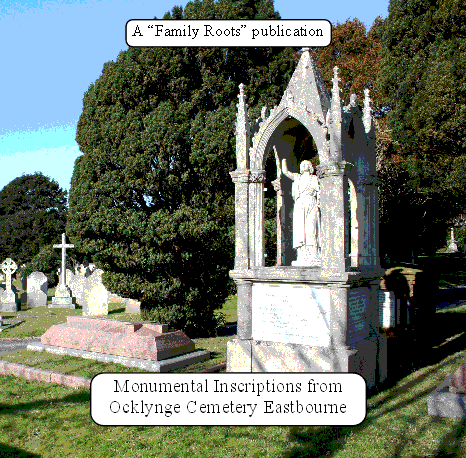 Memorial Inscriptions Ocklynge Cemetry (digital)