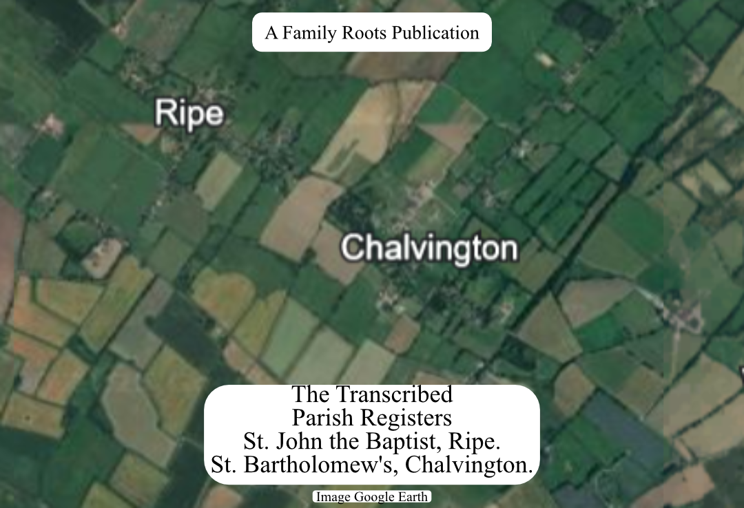 Ripe and Chalvington Parish Registers (digital)
